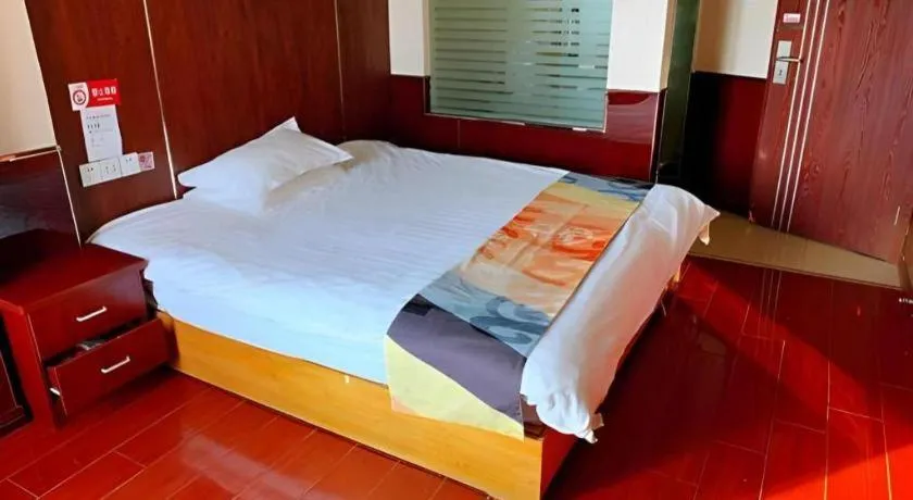 Bed in Shell Hotel Nanjing Mingfa Square Metro Station