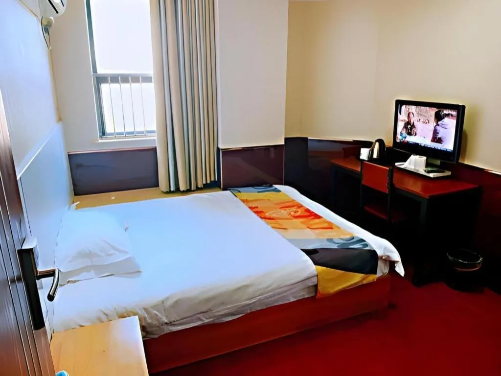 Bed in Shell Hotel Nanjing Mingfa Square Metro Station