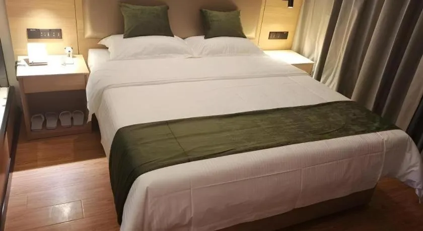 Bed in Green Tree Inn Express Jinan Huaiyin District Jingshi Road Children's Hospital