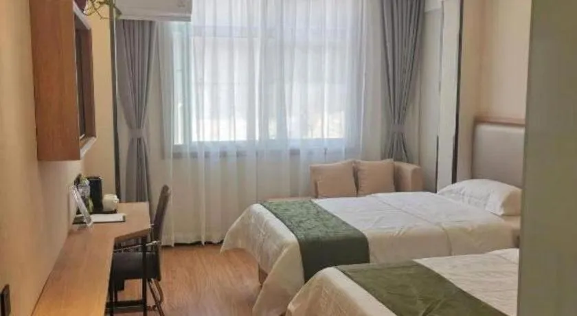 Bed in Green Tree Inn Express Jinan Huaiyin District Jingshi Road Children's Hospital