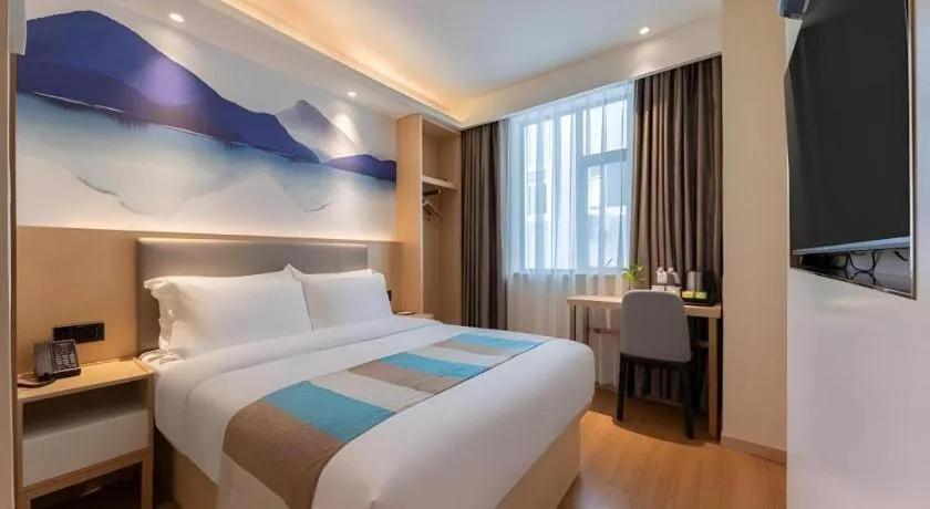 Bed in VX Hotel Xiamen Siming District Xiamen University Huandao Road