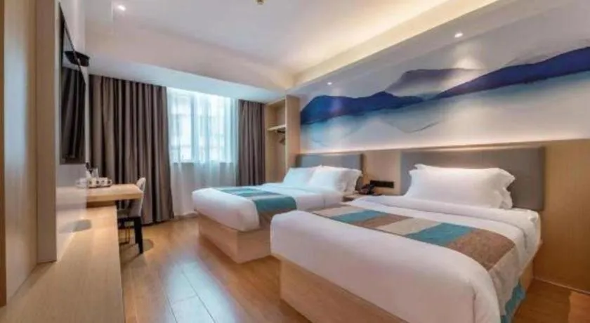 Bed in VX Hotel Xiamen Siming District Xiamen University Huandao Road