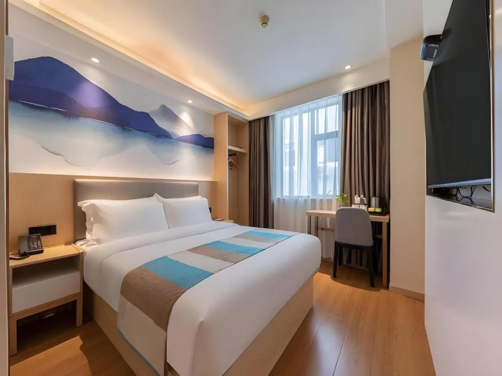Bed in VX Hotel Xiamen Siming District Xiamen University Huandao Road