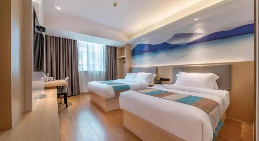 Bed in VX Hotel Xiamen Siming District Xiamen University Huandao Road