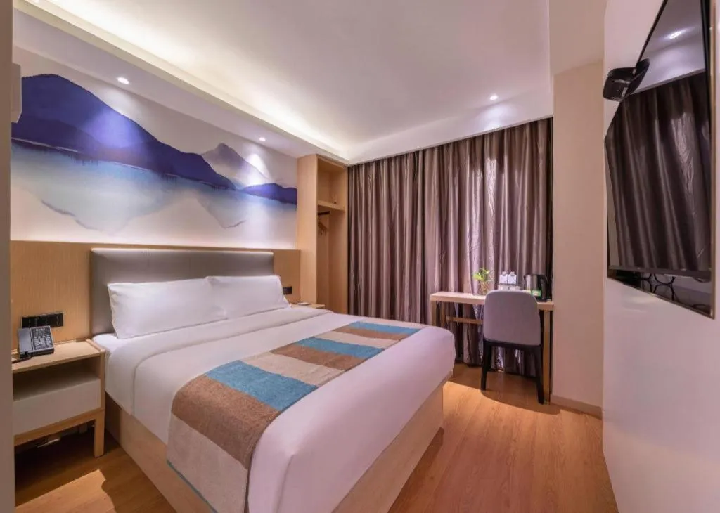 Bed in VX Hotel Xiamen Siming District Xiamen University Huandao Road