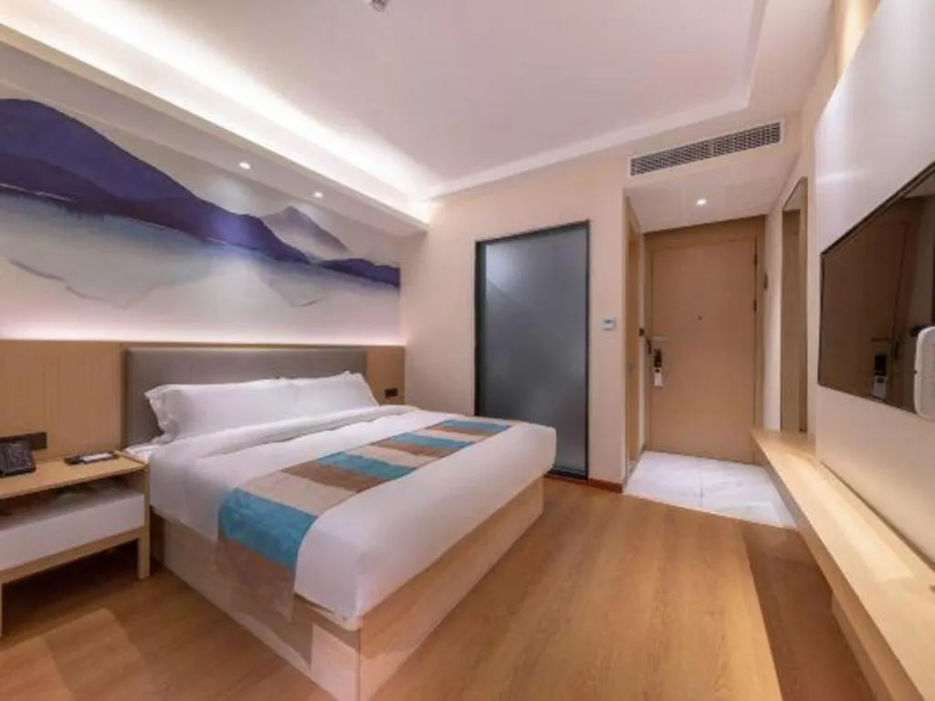 Bed in VX Hotel Xiamen Siming District Xiamen University Huandao Road