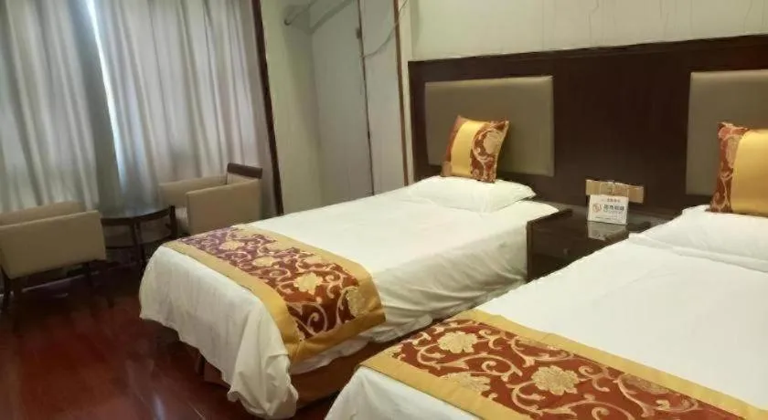 Bed in Shell Hotel Wuxi Jiangyin Zhutang Town