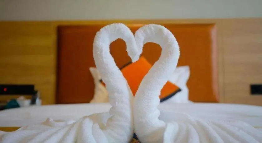 Bed in Green Tree Inn Express Tangshan Yueting County Bus Station