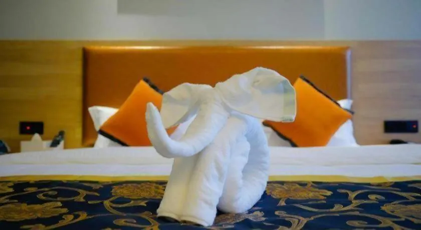 Bed in Green Tree Inn Express Tangshan Yueting County Bus Station