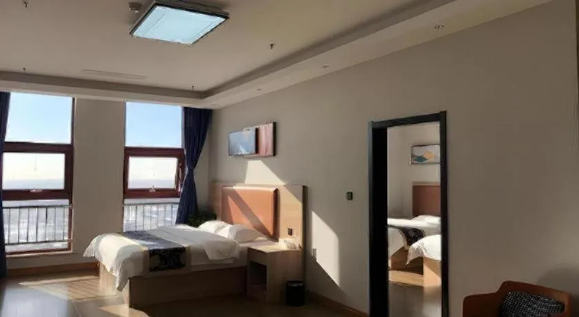 Bed in Green Tree Inn Express Tangshan Yueting County Bus Station