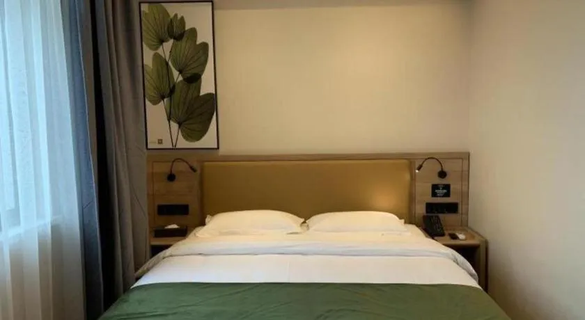 Bed in Green Tree Inn Huangshan Yi County Xidi Hongcun