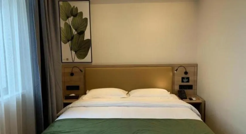 Bed in Green Tree Inn Huangshan Yi County Xidi Hongcun