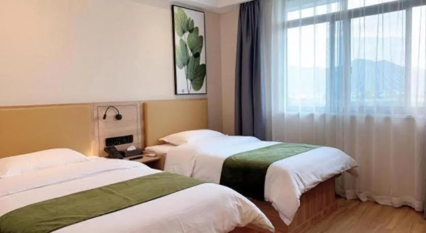 Bed in Green Tree Inn Huangshan Yi County Xidi Hongcun