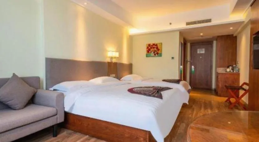 Bed in Yitel Zhige Hotel Sanya Haowei Qilin