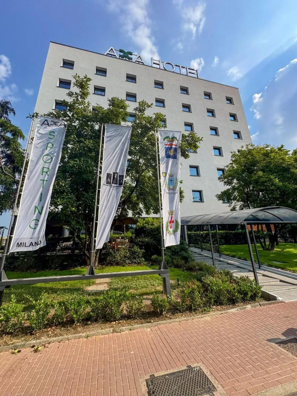 Property building in Acca Sporting Milano - AA Hotels