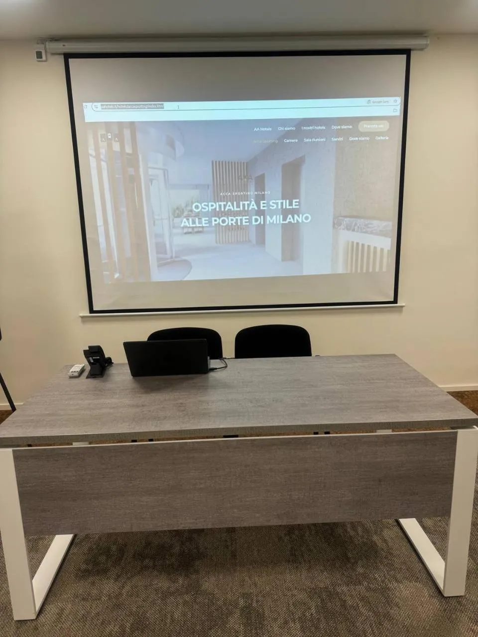 Meeting/conference room in Acca Sporting Milano - AA Hotels