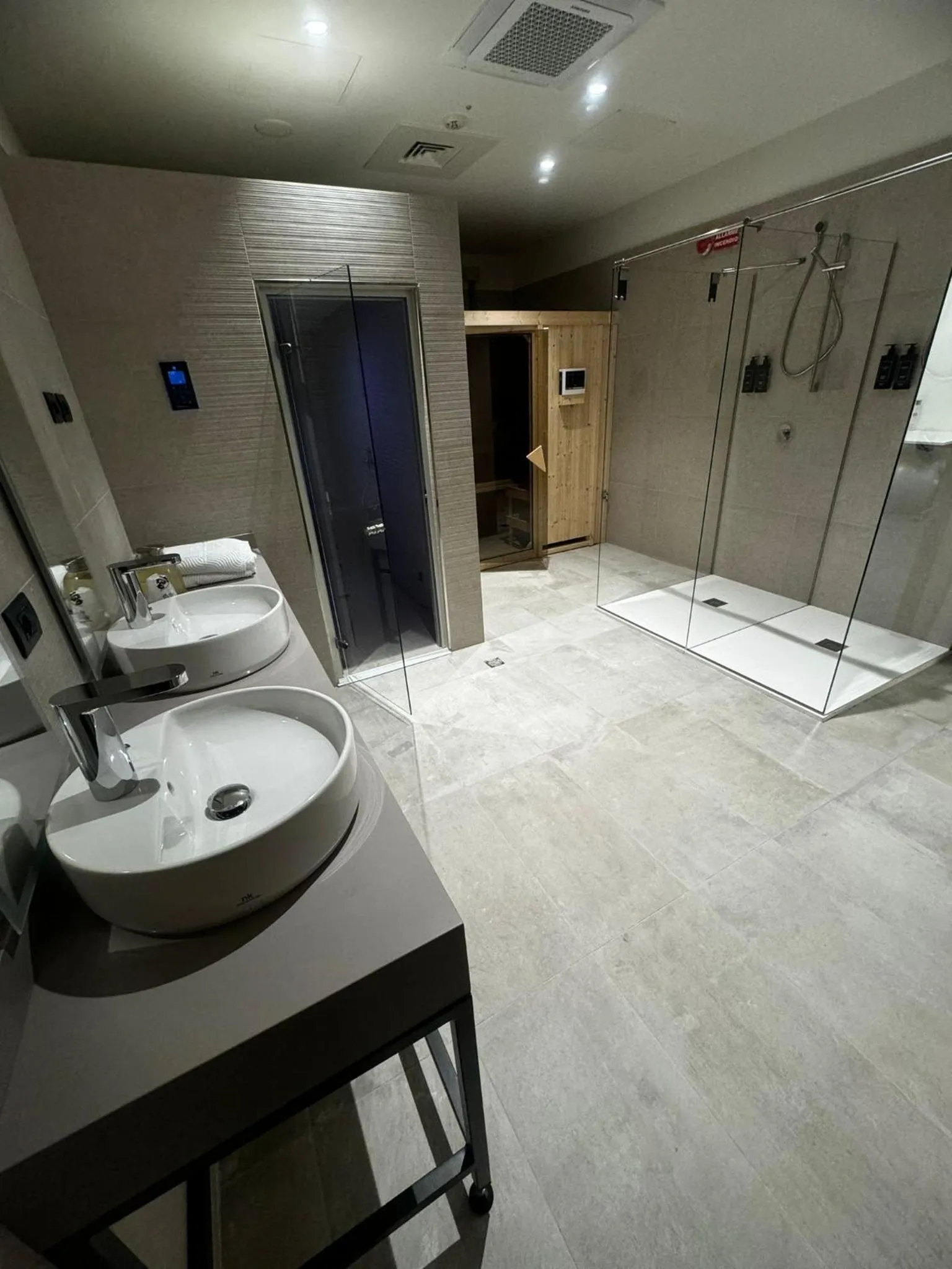 Sauna in Acca Sporting Milano - AA Hotels