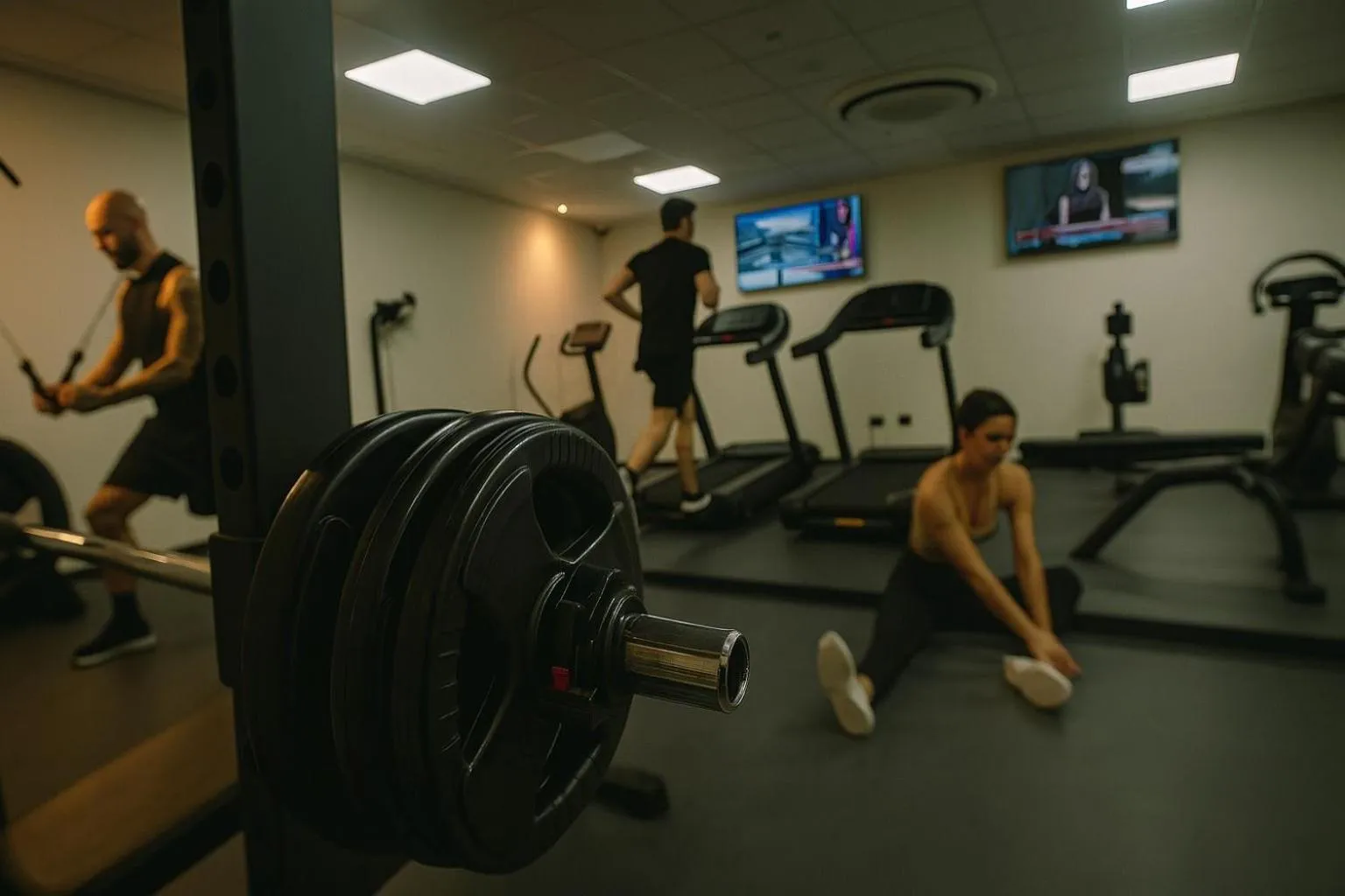 Fitness centre/facilities in Acca Sporting Milano - AA Hotels