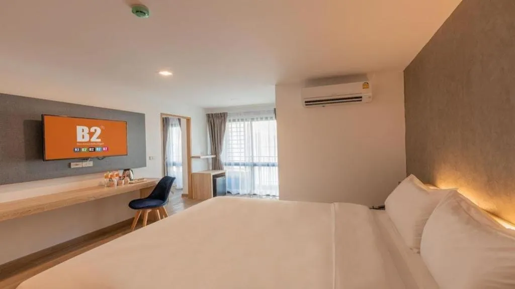 Bed in B2 Huai Khwang Premier Hotel