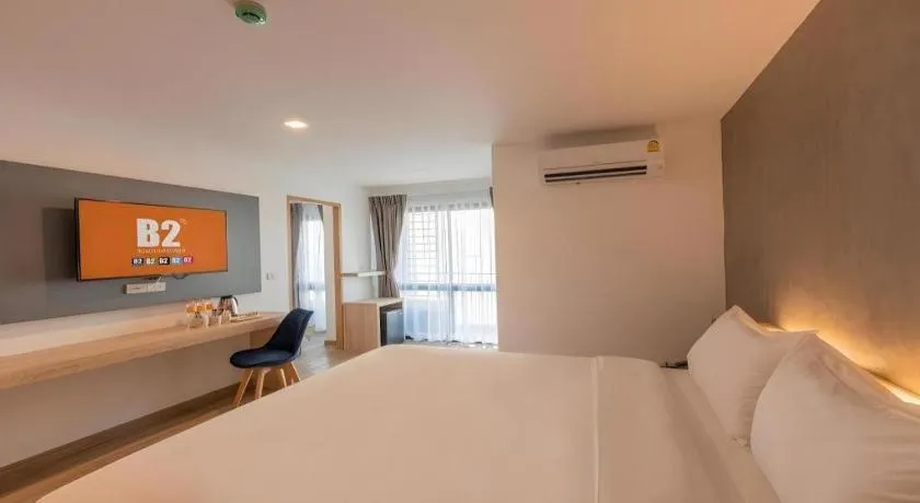 Bed in B2 Huai Khwang Premier Hotel