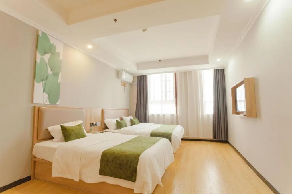 Bed in Green Tree Inn Express Hefei Yungu Road Linhu Community