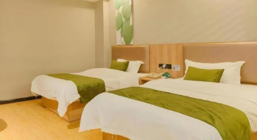 Bed in Green Tree Inn Express Hefei Yungu Road Linhu Community