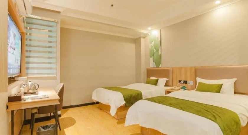 Bed in Green Tree Inn Express Hefei Yungu Road Linhu Community