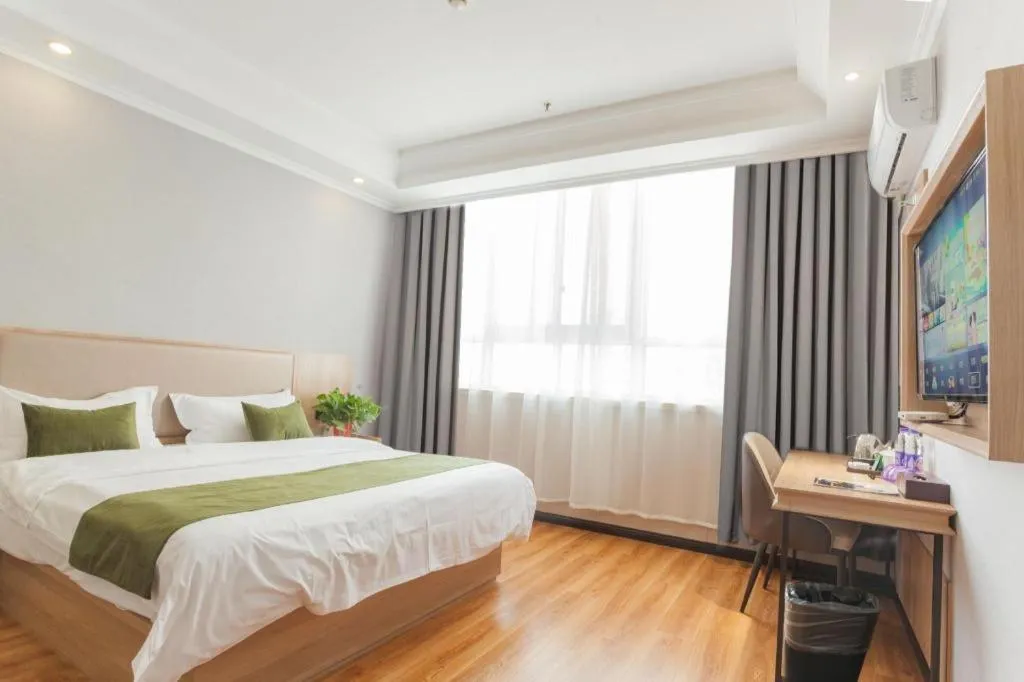 Bed in Green Tree Inn Express Hefei Yungu Road Linhu Community