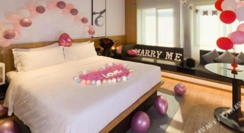 Bed in GreenTree Eastern Hotel Nanning Minzhu Road Chaoyang Plaza