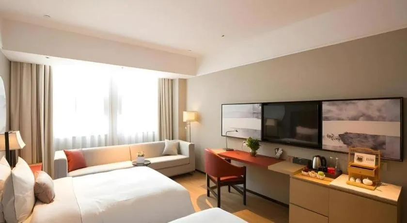 Bed in GreenTree Eastern Hotel Nanning Minzhu Road Chaoyang Plaza