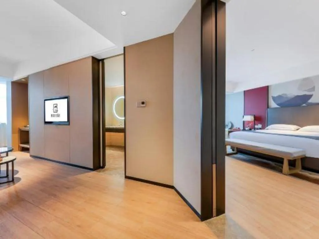 Bed in GreenTree Eastern Hotel Nanning Minzhu Road Chaoyang Plaza