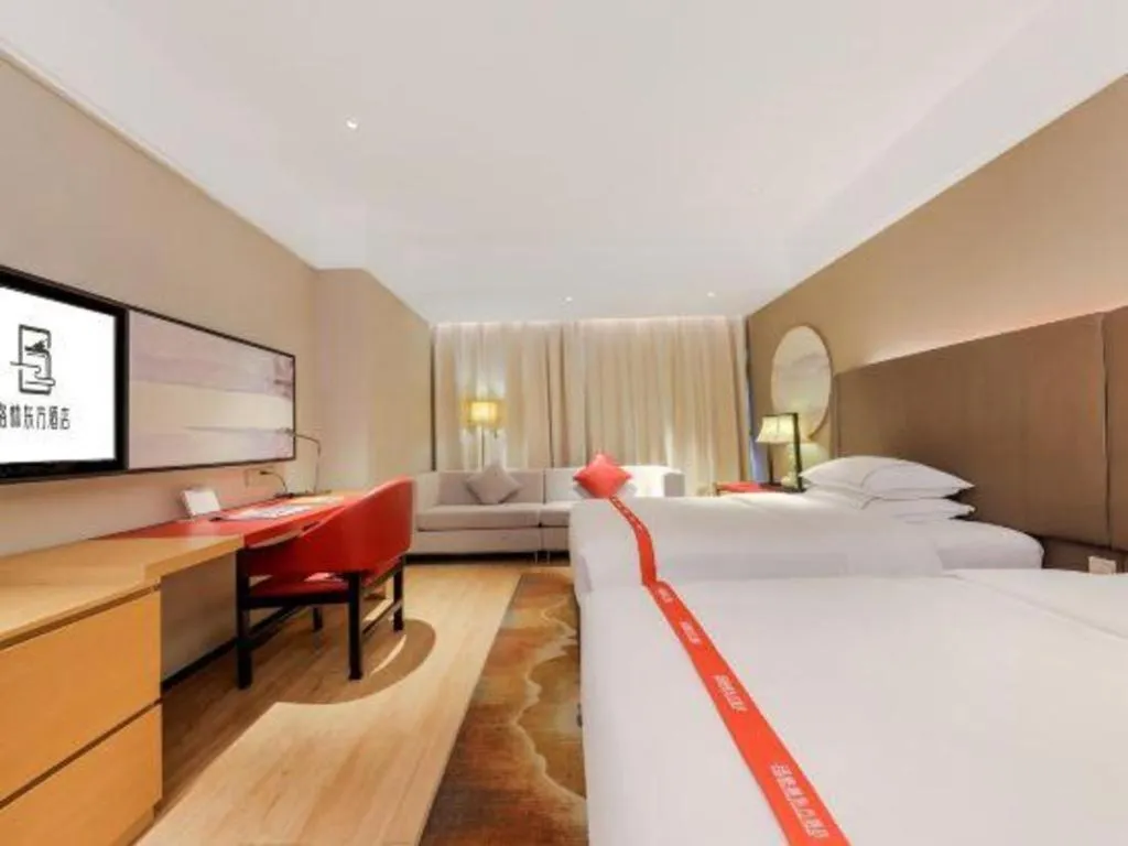 Bed in GreenTree Eastern Hotel Nanning Minzhu Road Chaoyang Plaza