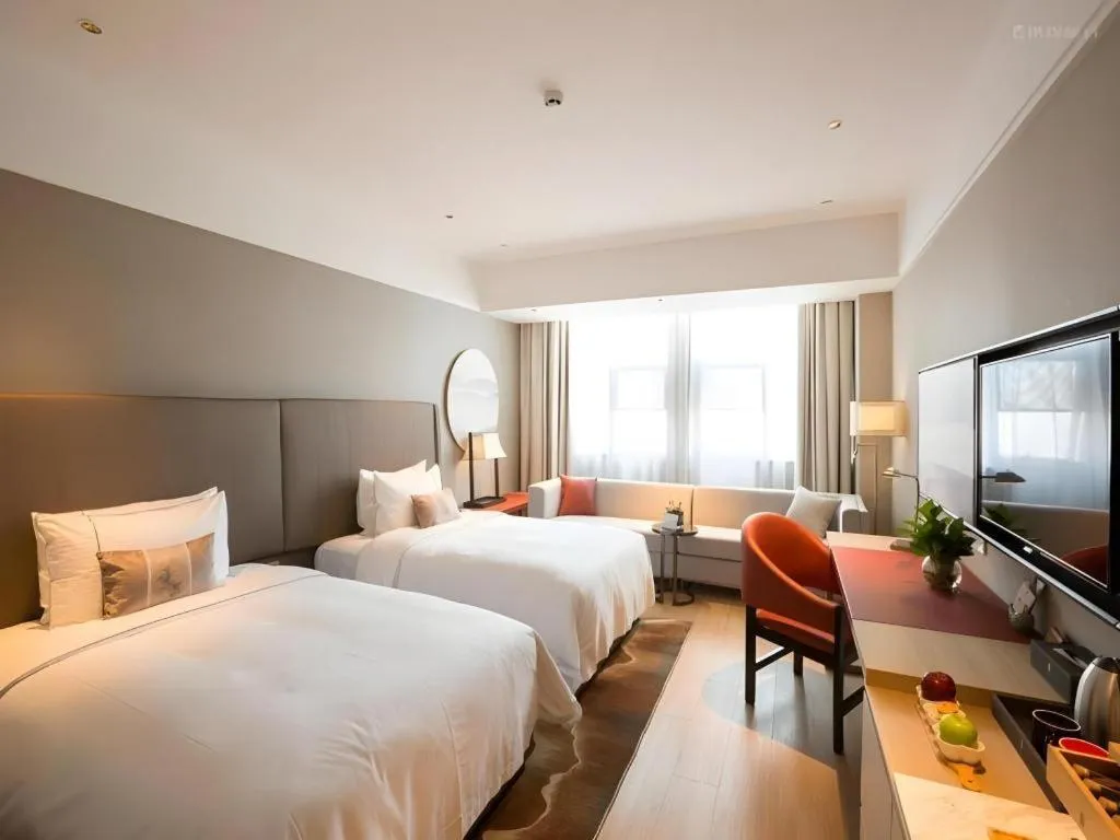 Bed in GreenTree Eastern Hotel Nanning Minzhu Road Chaoyang Plaza
