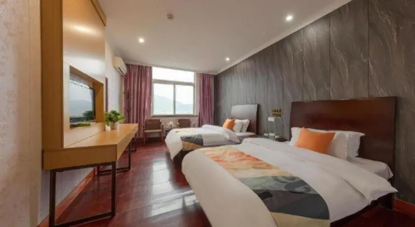 Bed in Shell Hotel Zhejiang Cixi Longshan Town