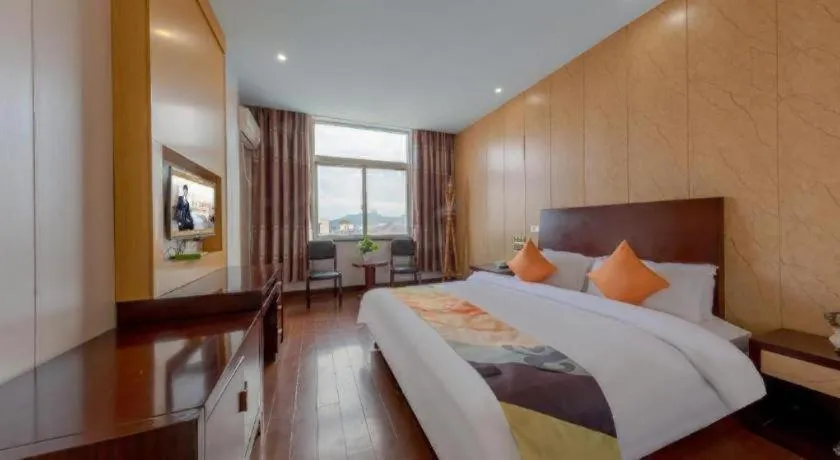 Bed in Shell Hotel Zhejiang Cixi Longshan Town