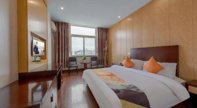 Bed in Shell Hotel Zhejiang Cixi Longshan Town