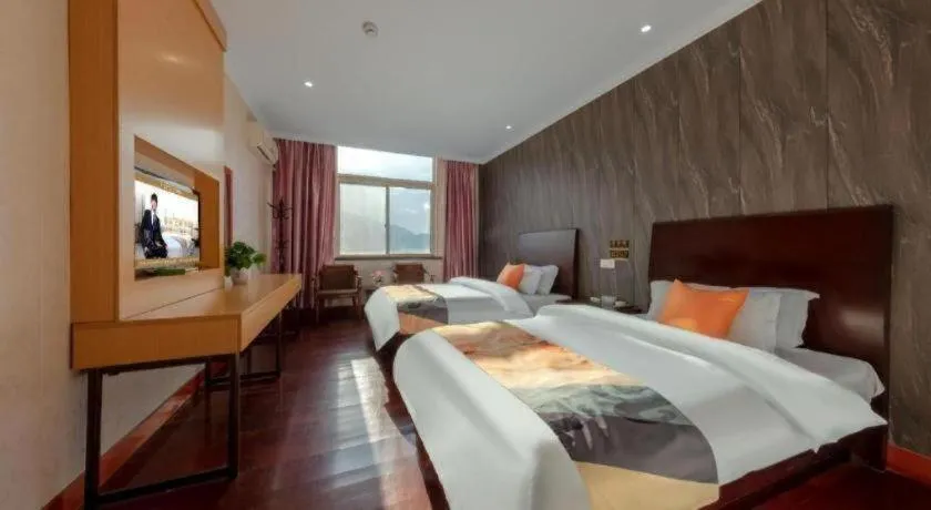 Bed in Shell Hotel Zhejiang Cixi Longshan Town