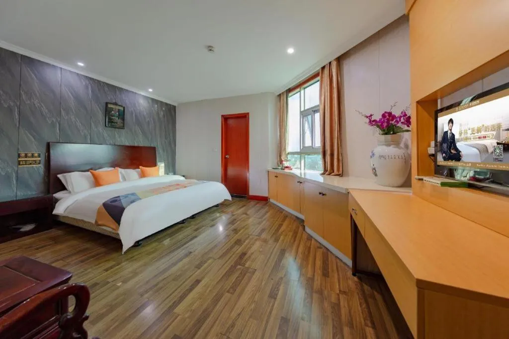 Bed in Shell Hotel Zhejiang Cixi Longshan Town