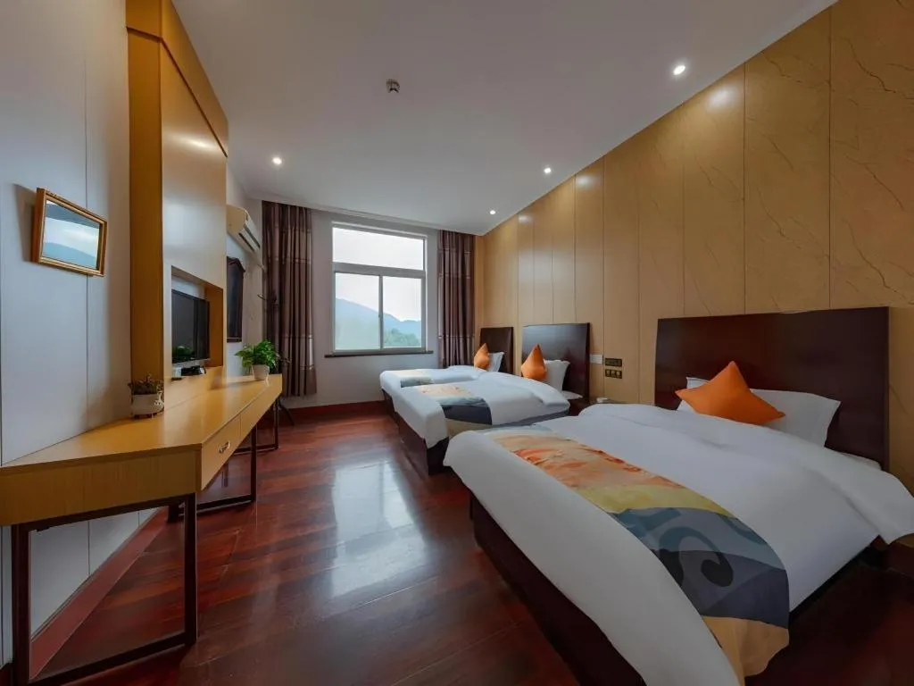 Bed in Shell Hotel Zhejiang Cixi Longshan Town