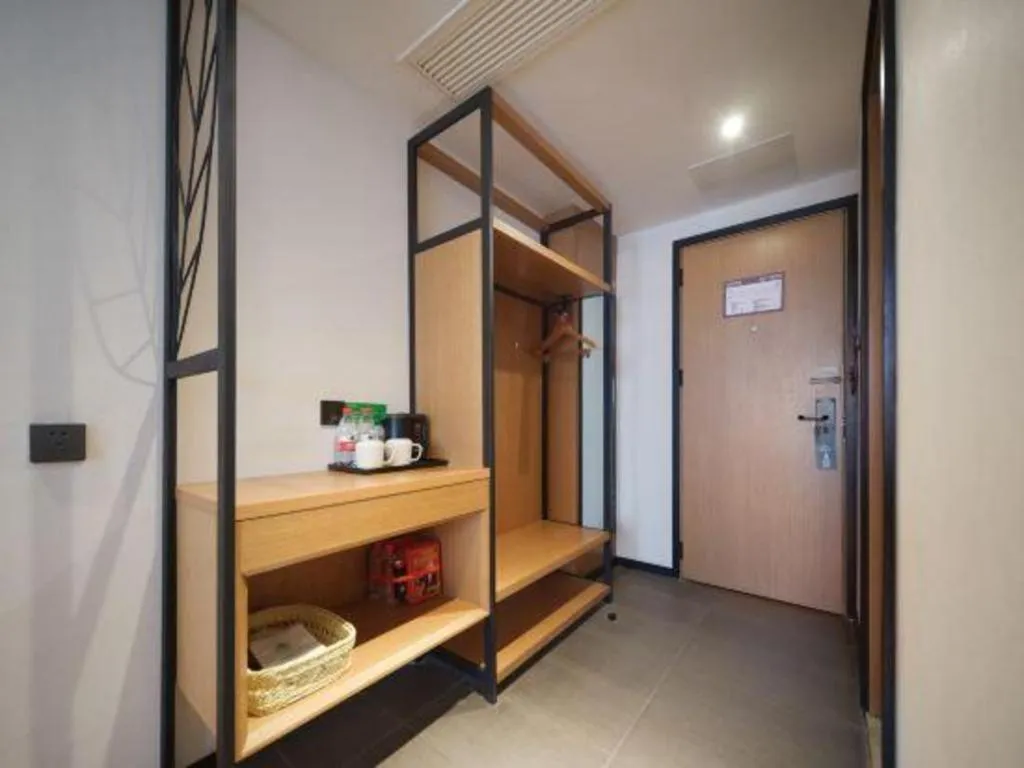 Bed in GreenTree Inn Luoyang Railway Station Wangfujing Wangcheng Park