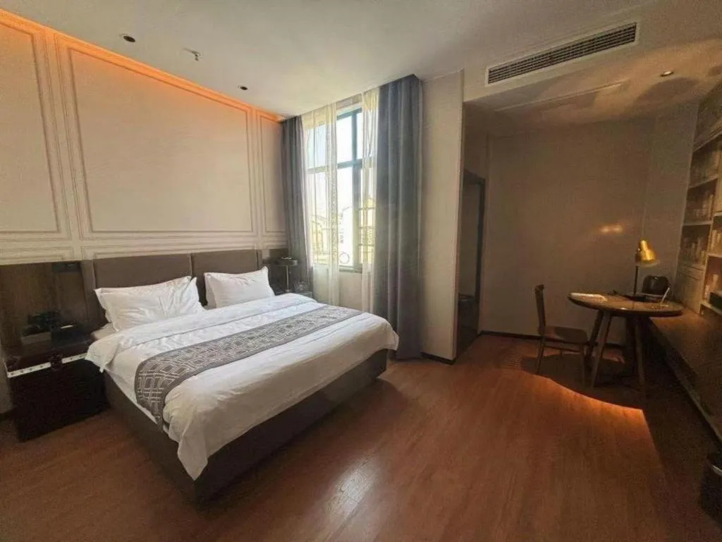 Bed in GEM Hotel Anqing Wangjiang County Economic Development Zone Fengqi Road