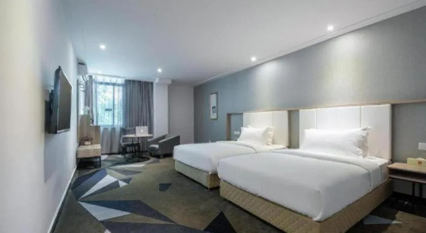 Bed in GreenTree Alliance Hotel Shenzhen Nanshan District Zhongshan Park Tongle