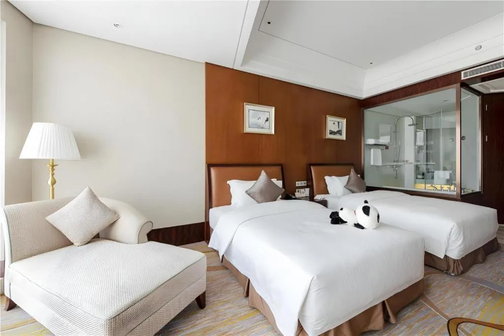 Bed in Balan International Hotel