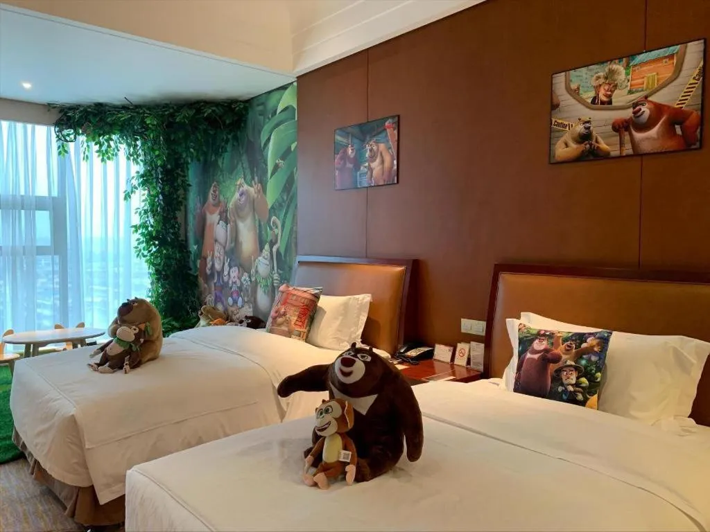 Bed in Balan International Hotel