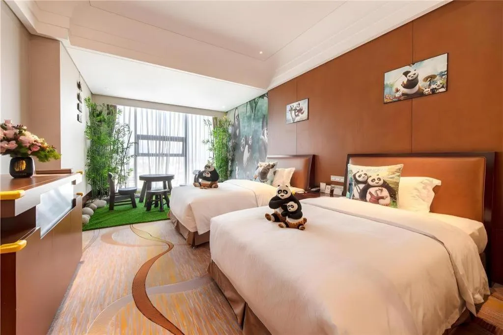 Bed in Balan International Hotel