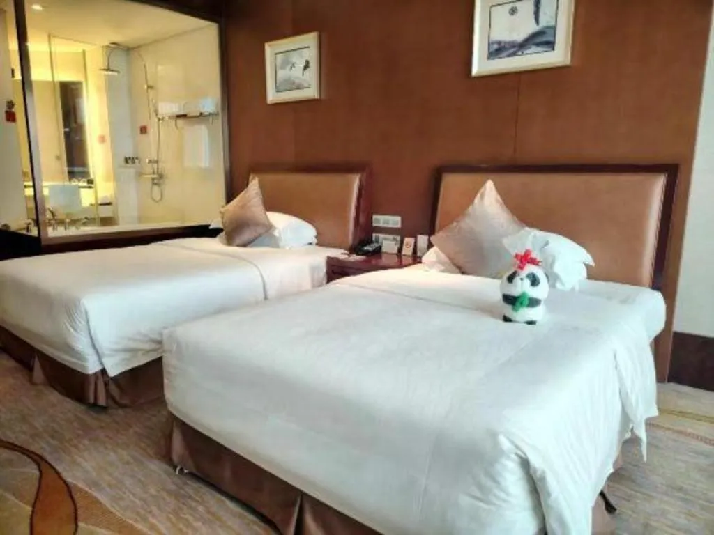 Bed in Balan International Hotel