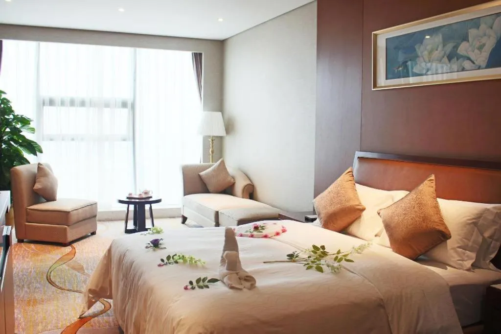 Bed in Balan International Hotel