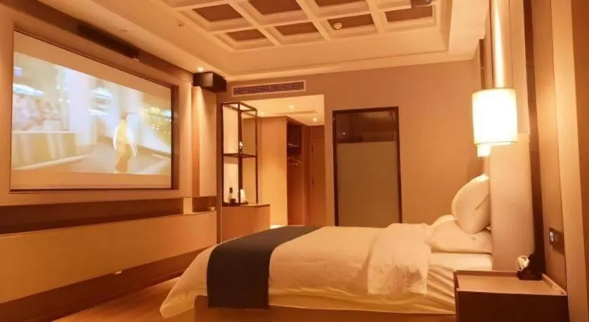 Bed in GreenTree Eastern Hotel Changge Yiwu City