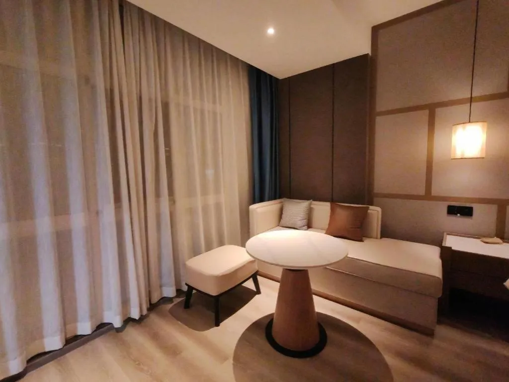 Bed in GreenTree Eastern Hotel Changge Yiwu City