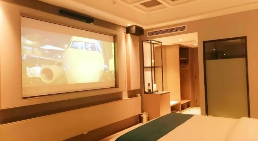 Bed in GreenTree Eastern Hotel Changge Yiwu City